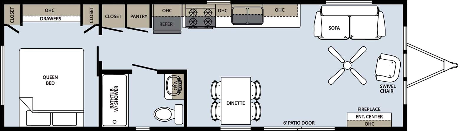 355FL-C-S Floorplan Image